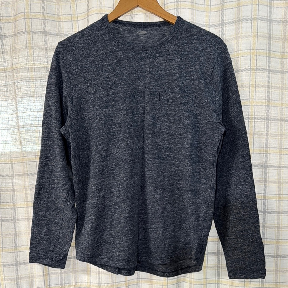 Old Navy Men's Gray Long Sleeve Shirt